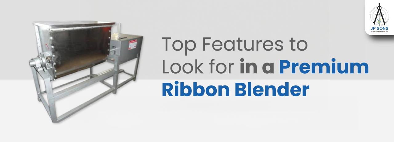 Top Features to Look for in a Premium Ribbon Blender Image